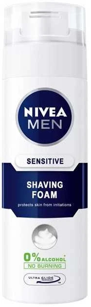 Nivea Men Sensitive skutimosi putos, 200 ml