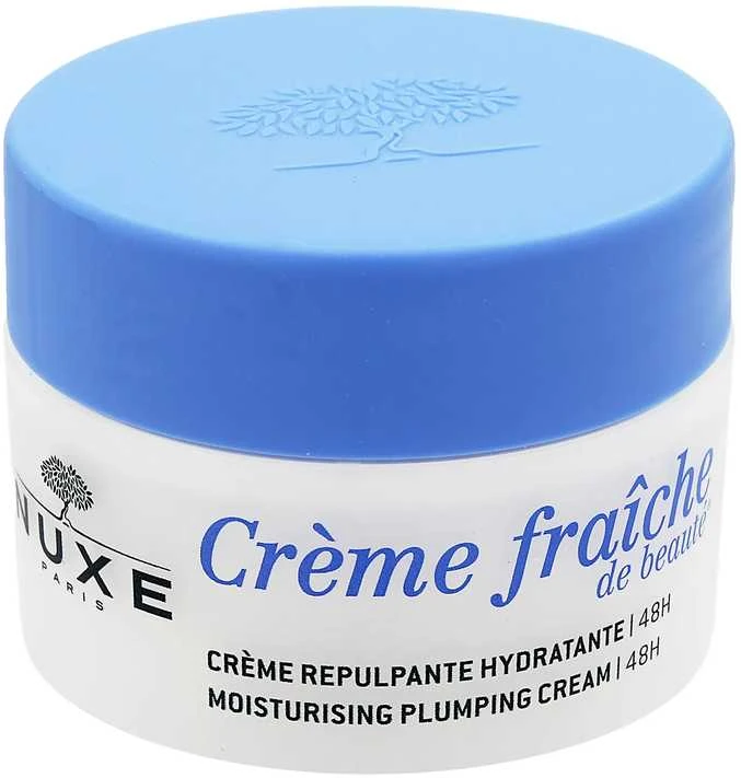 NUXE 48 val. drėkinantis kremas normaliai odai „Crème Fraîche® de Beauté 48H Moisturizing Plumping cream for normal skin“, 50 ml