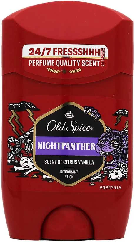 Old Spice Nightpanther Deo Stick pieštukinis dezodorantas vyrams, 50 ml