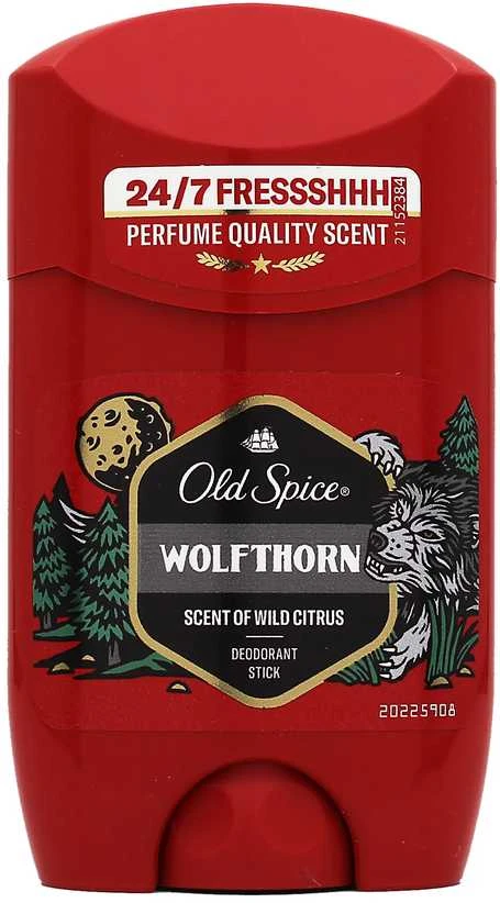 Old Spice Wolfthorn dezodorantas, 50ml pakuotė