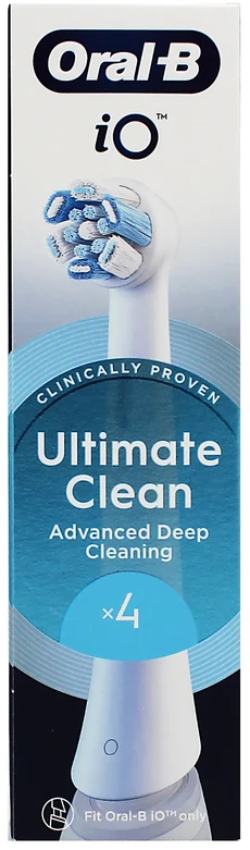 Oral-B iO Ultimate Clean EB4 | 4 vnt. | balta