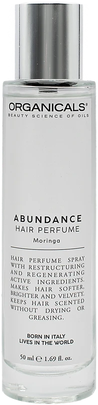 Organicals Abundance Hair Perfume Moringa kvepalai plaukams, 50 ml
