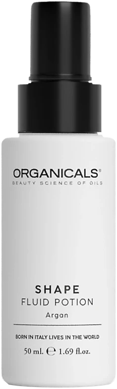 Organicals Shape Fluid Potion atkuriamasis serumas plaukams, 50 ml