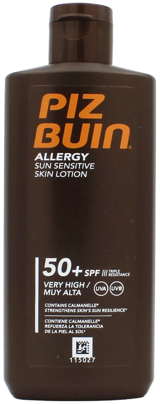 "Piz Buin" losjonas nuo alergijos Spf50 200ml