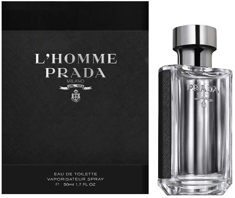 Prada L'Homme EDT tualetinis vanduo vyrams, 50 ml