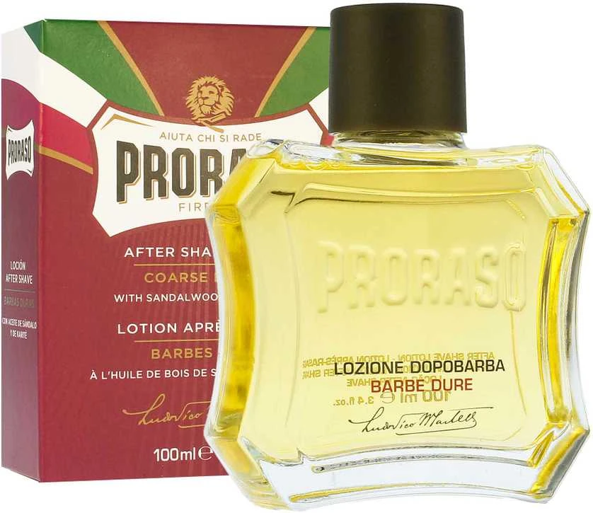 Odą maitinantis losjonas po skutimosi Proraso Red Line After Shave Lotion, 100 ml