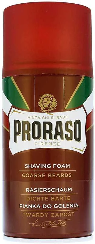 Proraso Red Line Shaving Foam Odą minkštinančios skutimosi putos, 300 ml
