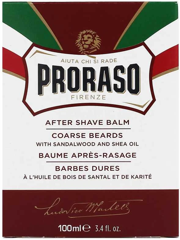 Proraso Red Line After Shave Balm Maitinantis balzamas po skutimosi, 100 ml