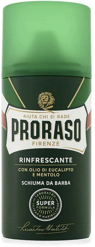 Proraso Green Line Gaivinančios Skutimosi putos, 100 ml