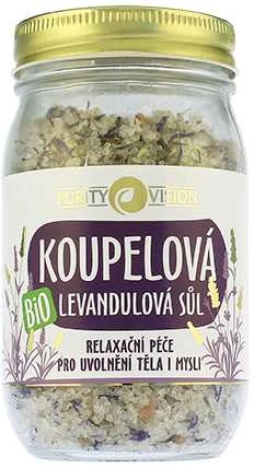 Purity Vision Lavender Bio Vonios Druska Vonios Druska Unisex, 400g