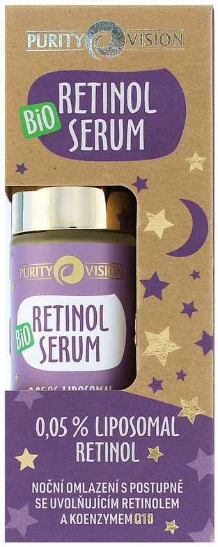 Purity Vision Naktinis odos serumas Bio (Retinolio serumas) 30 ml