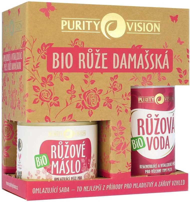 Purity Vision Atgaivinantis rinkinys su damaskinėmis rožėmis