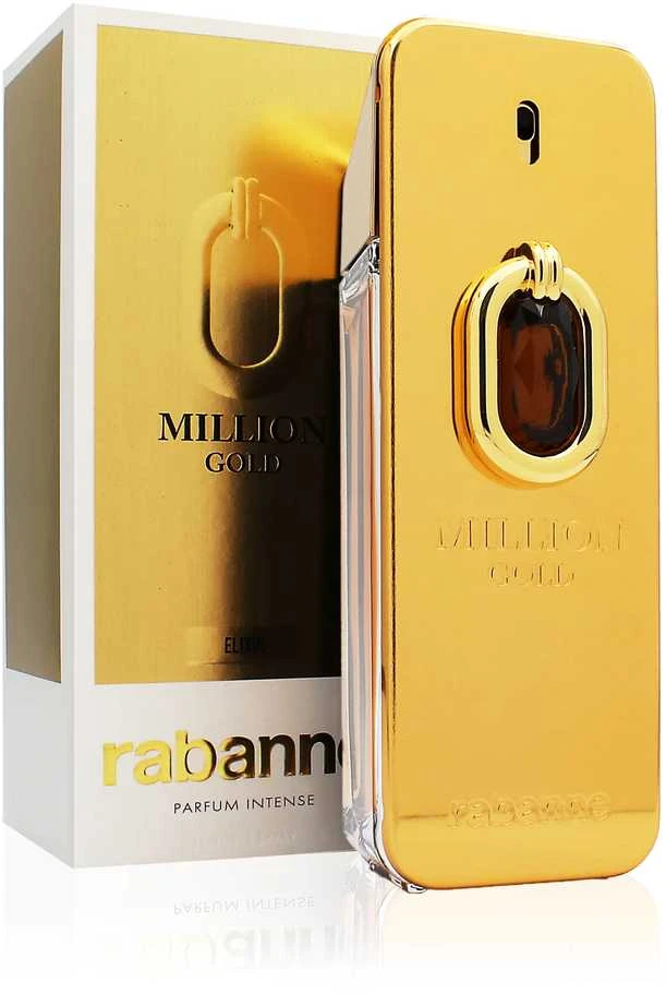 Paco Rabanne Million Gold Eliksyras Parfum Intense Purškiklis, 200 ml
