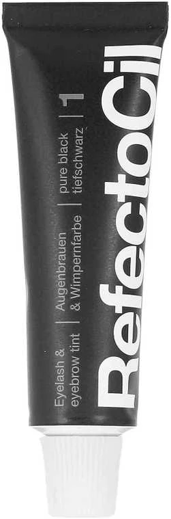 Antakių ir blakstienų dažai RefectoCil 15ml - Nr.1 Juodi
