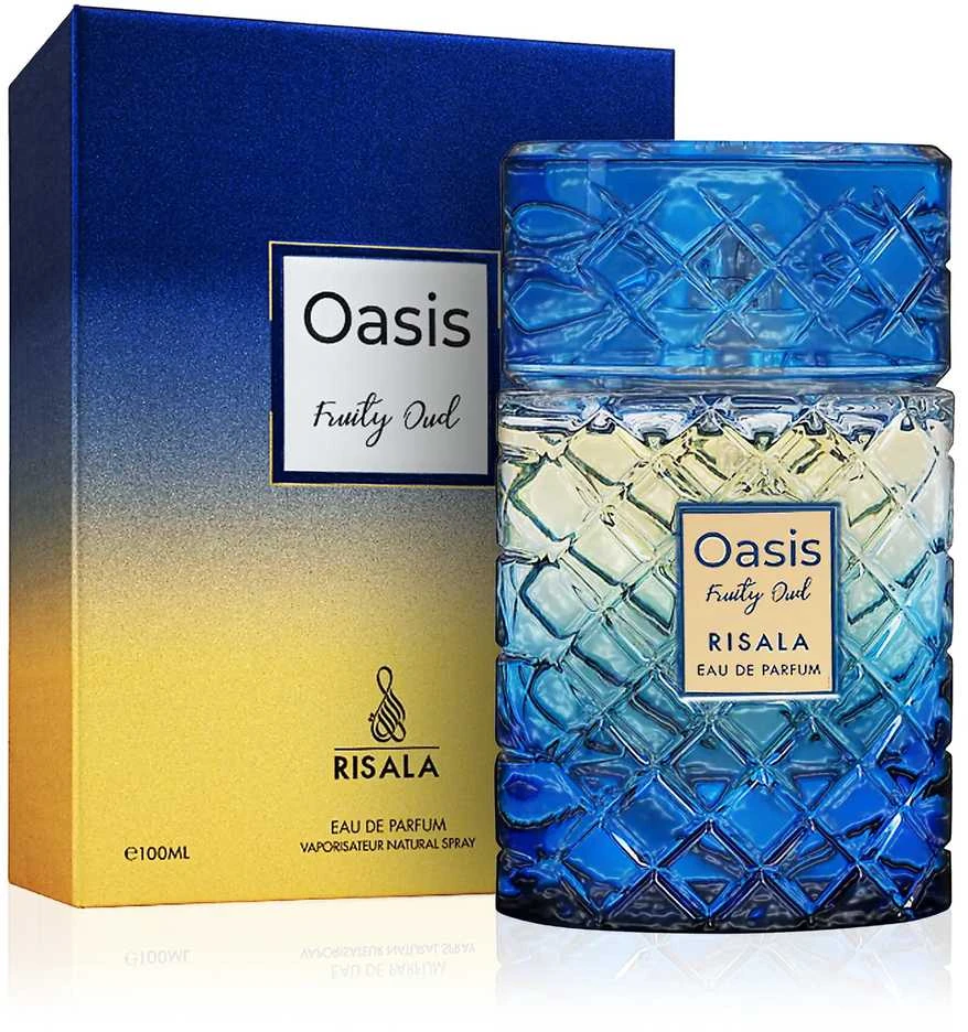 Risala Oasis Fruity Oud EDP parfumuotas vanduo unisex, 100 ml