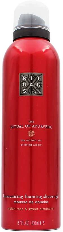 Rituals The Ritual of Ayurveda Foaming Dušo želė putojantysis dušo gelis, 200 ml