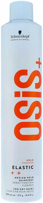 Schwarzkopf Osis Elastic vidutinės fiksacijos plaukų lakas 500ml