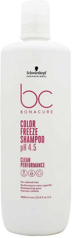 Šampūnas dažytiems plaukams Schwarzkopf Professional Bonacure Color Freeze Šampūnas pH 4.5 1000ml