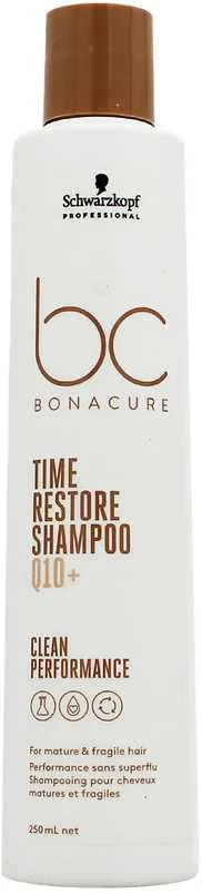 Plaukų šampūnas Schwarzkopf Professional Bonacure Q10 Time Restore Šampūnas 250ml