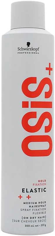 Vidutinės fiksacijos plaukų lakas Schwarzkopf Professional OSIS+ Elastic (2) 300 ml