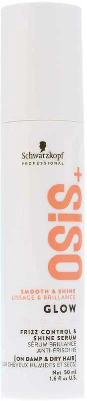 Blizgesio suteikiantis plaukų serumas Schwarzkopf Professional OSIS + Glow 50 ml