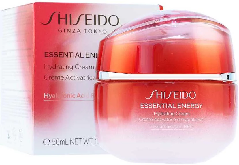 Shiseido Essential Energy Hydrating Kreminis drėkinantis veido kremas, 50 ml