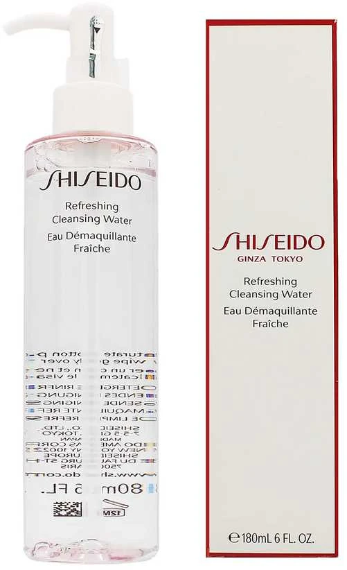 „Shiseido“ gaivinantis valomasis micelinis Vanduo visiems odos tipams, 180 ml