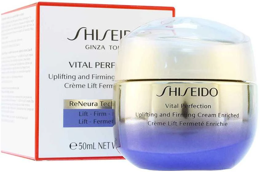 Shiseido Vital Perfection Uplifting And Firming Kreminis Enriched, 50 ml