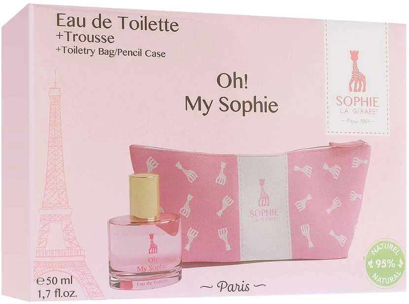 Sophie La Girafe Oh! My Sophie EDT tualetinis vanduo rinkinys vaikams, 50 ml