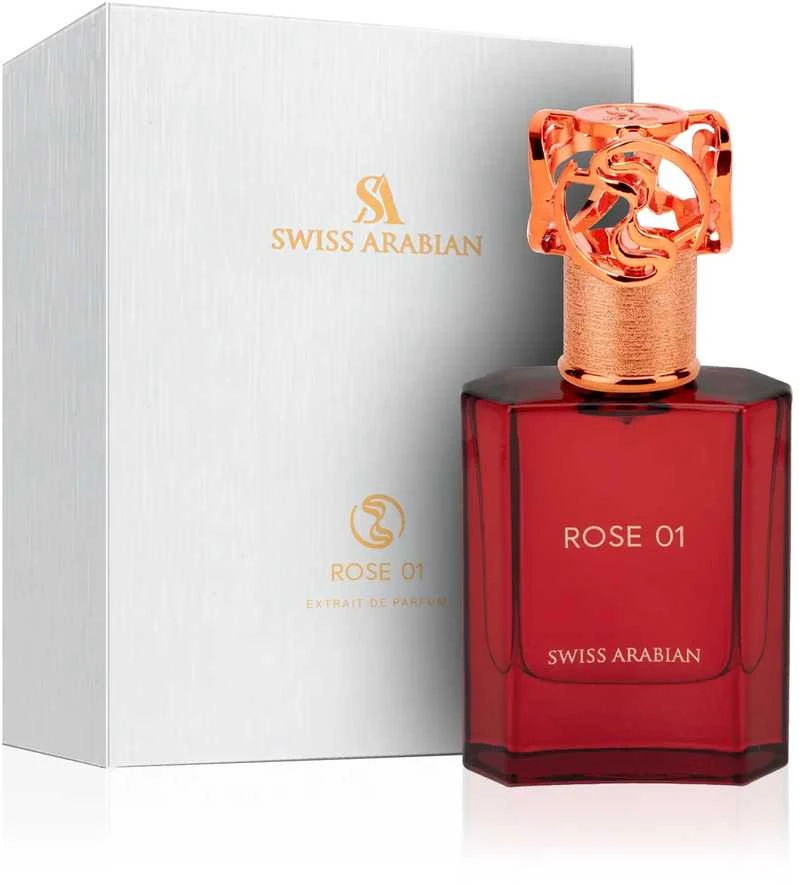 Swiss Arabian Rose 01 EDP parfumuotas vanduo unisex, 50 ml