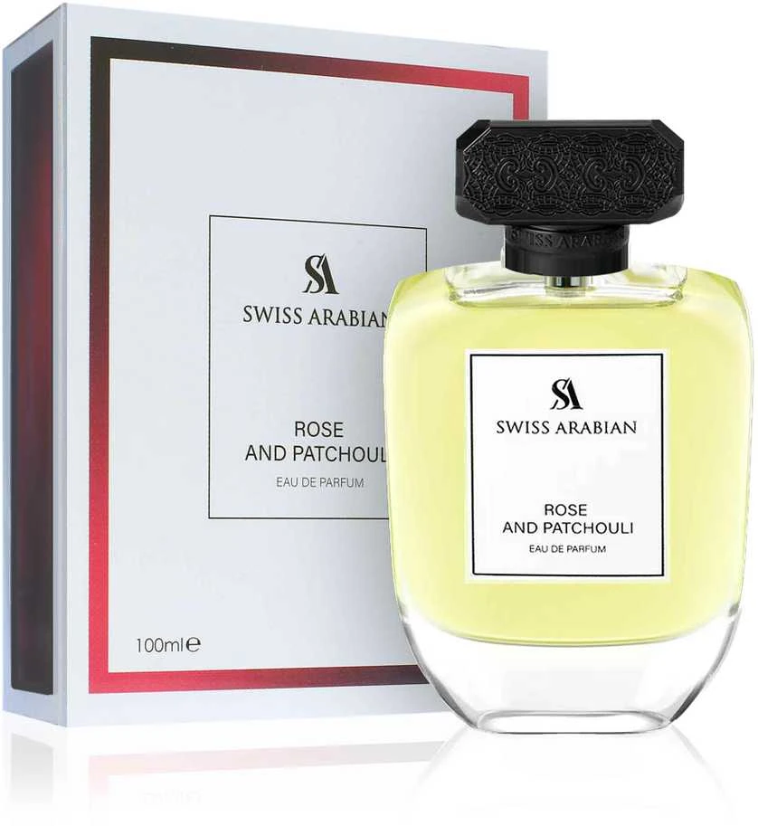 Swiss Arabian Rose and Patchouli EDP parfumuotas vanduo moterims, 100 ml