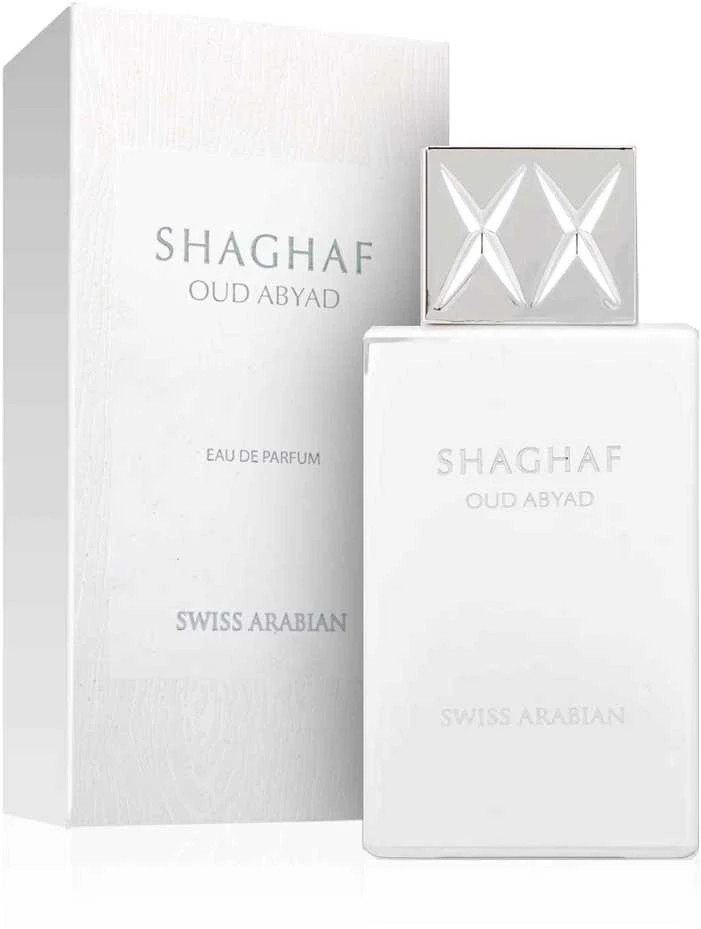 Swiss Arabian Shaghaf Oud Abyad EDP parfumuotas vanduo unisex, 75 ml