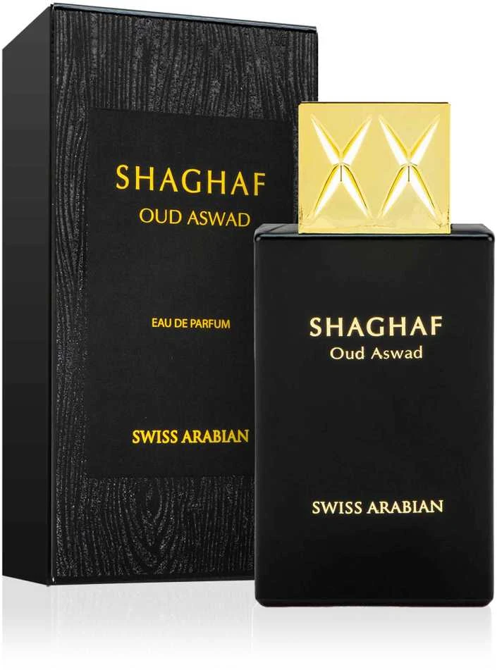 Swiss Arabian Shaghaf Oud Aswad EDP parfumuotas vanduo unisex, 75 ml