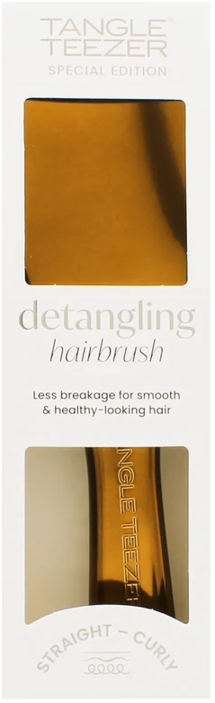 Tangle Teezer Plaukų šepetys „Ultimate Detangler Straight & Curl“ su chromo ir šokolado bronzos spalvos
