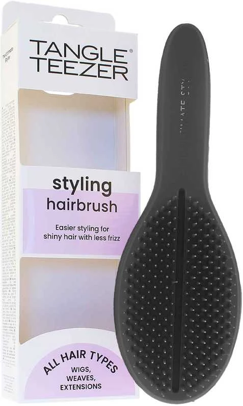Plaukų šepetys Tangle Teezer Wet Detangler The Ultimate Styler Jet Juodas, juodos spalvos