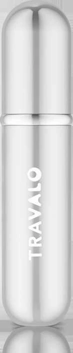 Travalo Classic HD Sidabrinis pildomas kvepalų buteliukas (atomaizeris), 5 ml