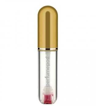 „Travalo Perfume Pod Pure“ daugkartinio pildymo kvepalų purkštuvas, auksinis, 5 ml