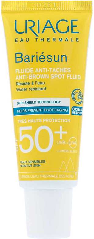 Uriage Bariésun Anti-Brown Spot Fluid veido priežiūros priemonė nuo saulės