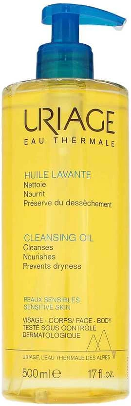 Uriage Cleansing Oil dušo aliejus moterims, 500 ml