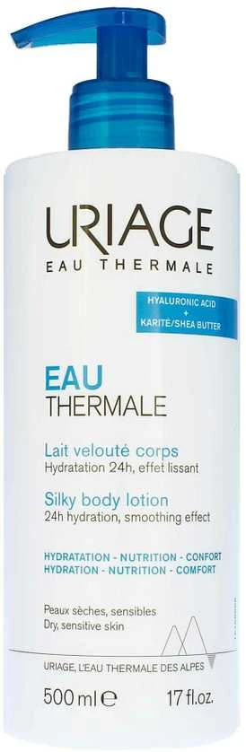 Uriage Silky Losjonas kūnui drėkinamasis kūno losjonas, 500 ml