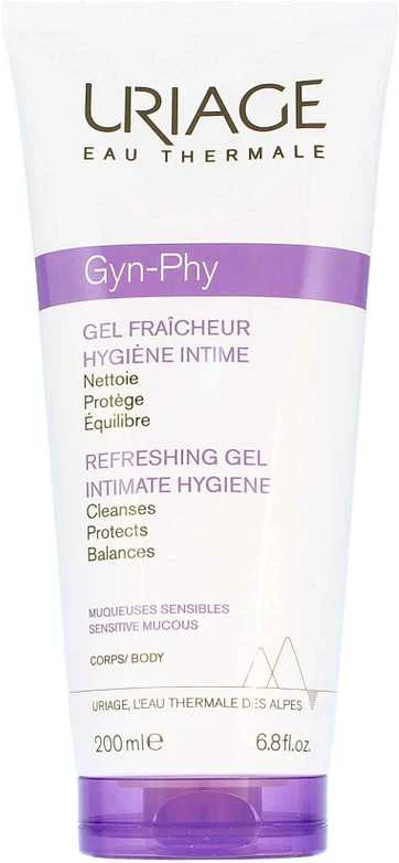 "Uriage Gyn-Phy" intymios higienos gaivinamasis gelis 200ml