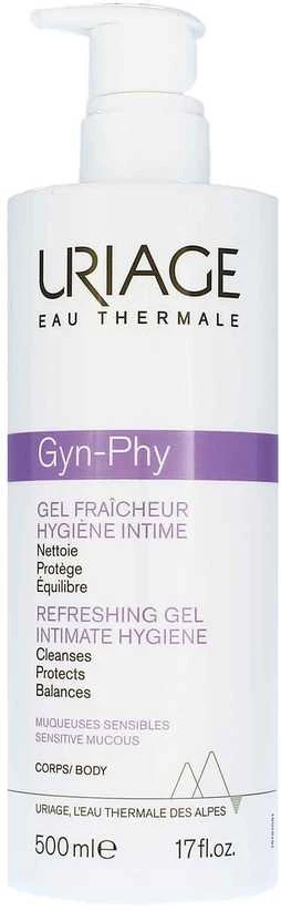 Gaivinantis intymios higienos prausimosi gelis Uriage Gyn-Phy Refreshing Gel, 500 ml