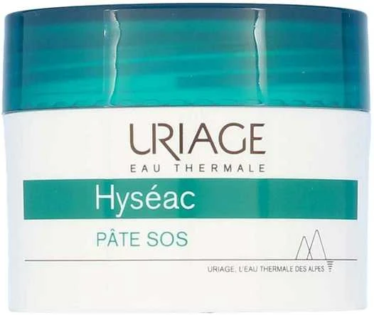 Uriage Hyséac Pâte Sos Paste-Local Skin-Care veido pasta riebiai ir probleminei odai, 15 g