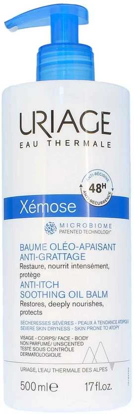 Uriage Xémose Anti-Itch Soothing Oil Balm Raminamasis balzamas labai sausai odai, 500 ml