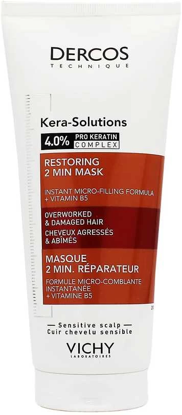 "Vichy Dercos Kera-Solutions" atkuriamoji 2 minučių plaukų kaukė 200ml
