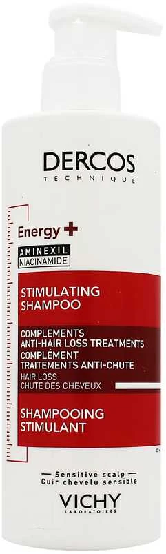 Šampūnas nuo plaukų slinkimo Vichy Dercos Energising , 400ml