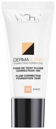Korekcinis makiažo pagrindas Vichy Dermablend, 35 Sand, 30 ml