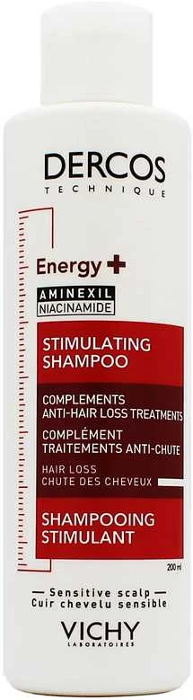 "Vichy Dercos" stimuliuojantis energizuojantis šampūnas nuo plaukų slinkimo 200ml