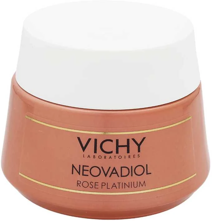"Vichy Neovadiol Rose Platinium" švytėjimo suteikiantis bronzinio efekto dieninis kremas brandžiai odai 50ml