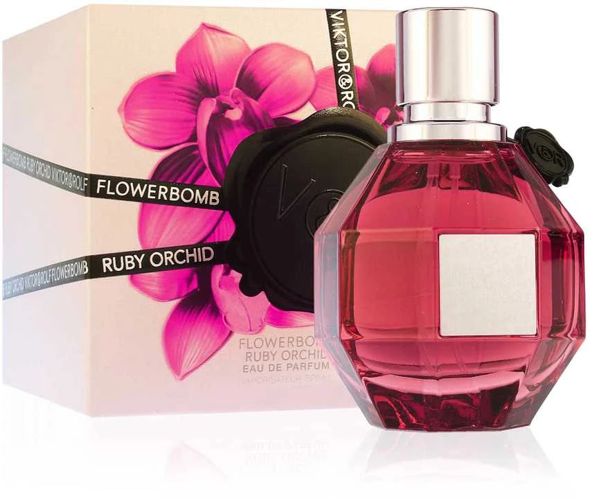 Viktor & Rolf Flowerbomb Ruby Orchid EDP parfumuotas vanduo moterims, 50 ml